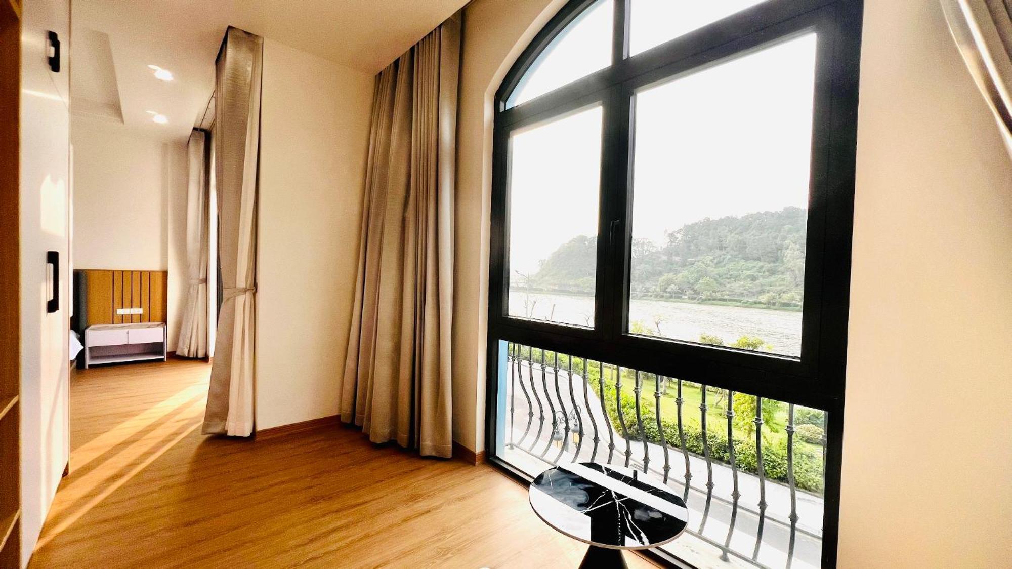 Golden Sea Hotel *** Ðố Sơn Bagian luar foto