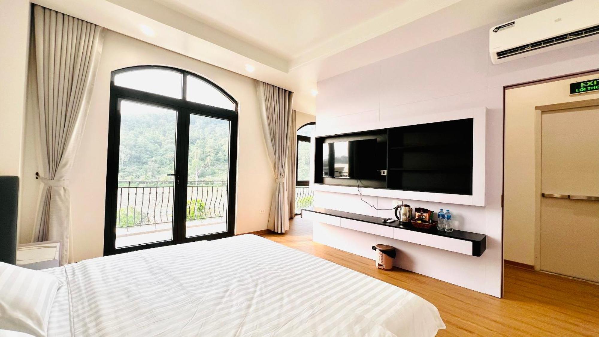 Golden Sea Hotel *** Ðố Sơn Bagian luar foto